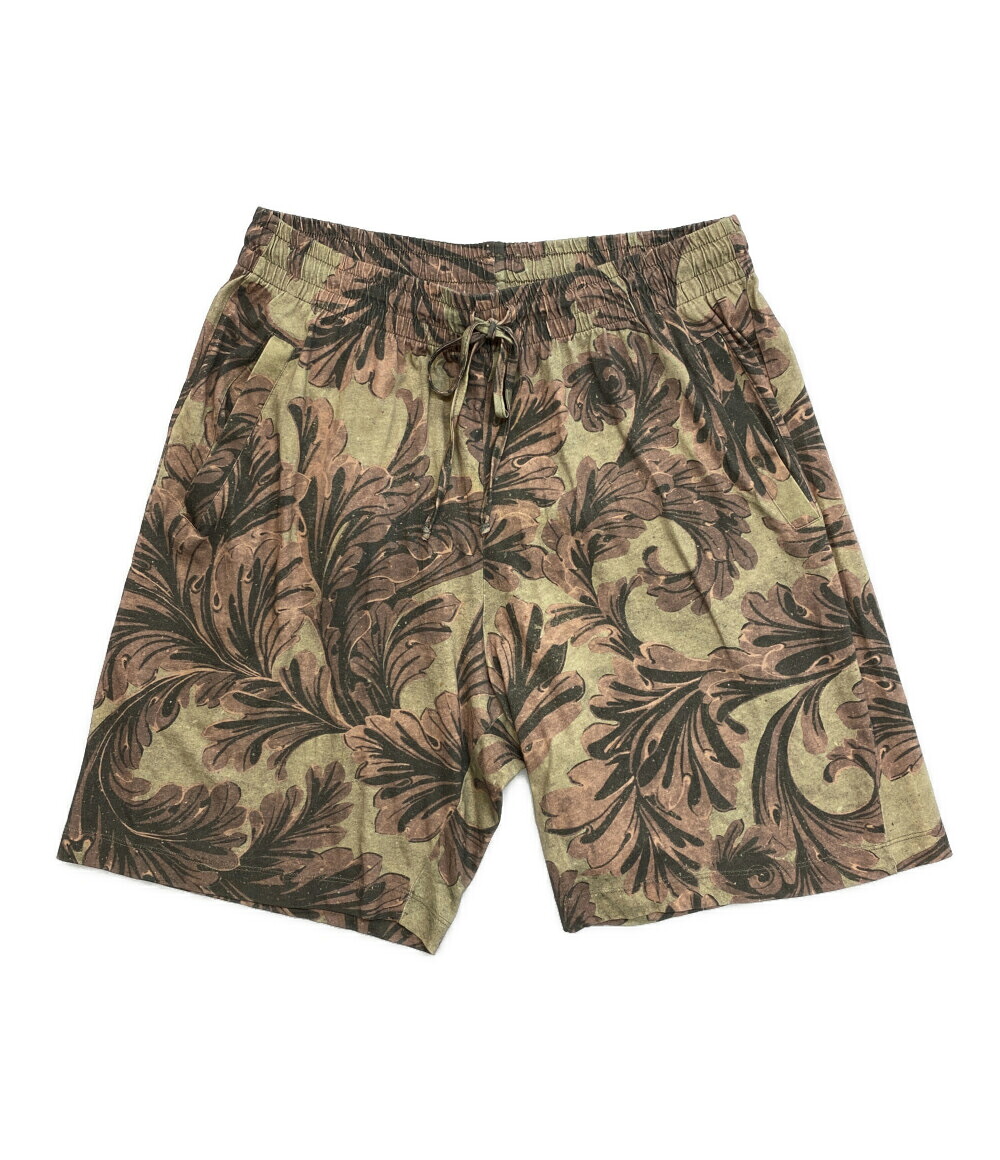 【中古】 ドリスヴァンノッテン ボタニカル柄コットンショートパンツ 2057791 メンズ SIZE 50 DRIES VAN NOTEN