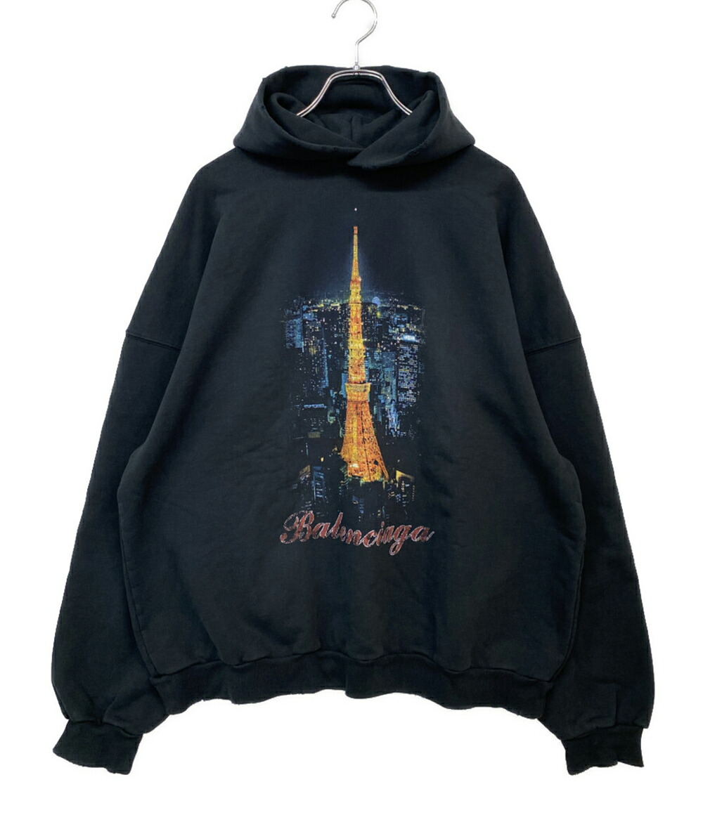 【中古】 バレンシアガ パーカー GINZA限定フーディ メンズ SIZE 2 BALENCIAGA