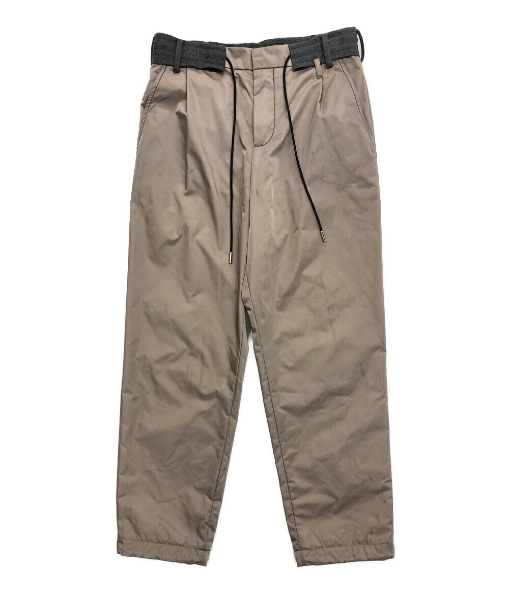 【中古】 サカイ サカイ スポーツミックスパンツ 22-02939M メンズ SIZE 1 sacai