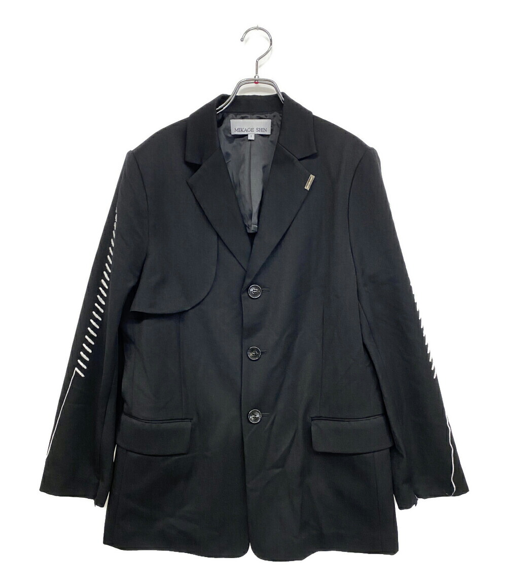 【中古】 ミカゲ シン テーラードジャケット Power tailored Jacket メンズ SIZE 1 MIKAGE SHIN