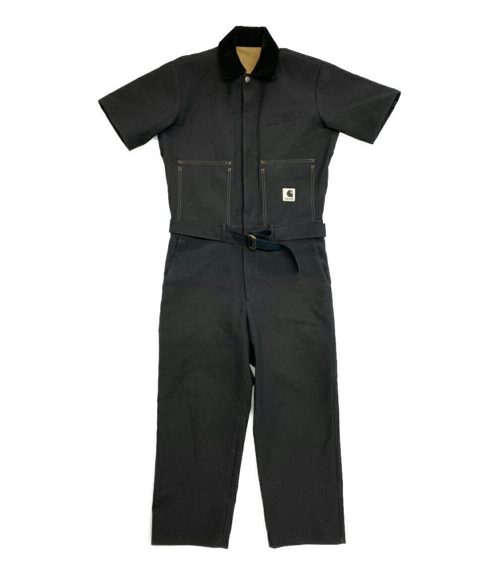 【中古】 サカイ 鉄道車両ハート形 飛び降りる背広 t WIP Suiting BondingJumpsuit メンズ SIZE 2 sacai × Carhart