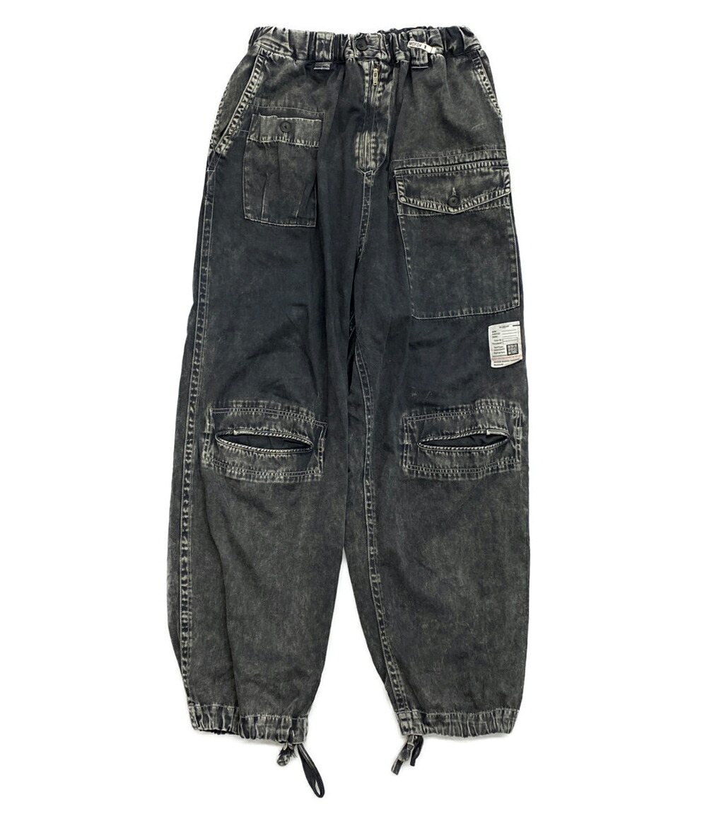 【中古】 ミハラヤスヒロ パンツ Loose satin Military Trousers J13PT112 メンズ SIZE 44 MIHARA YASUHIRO