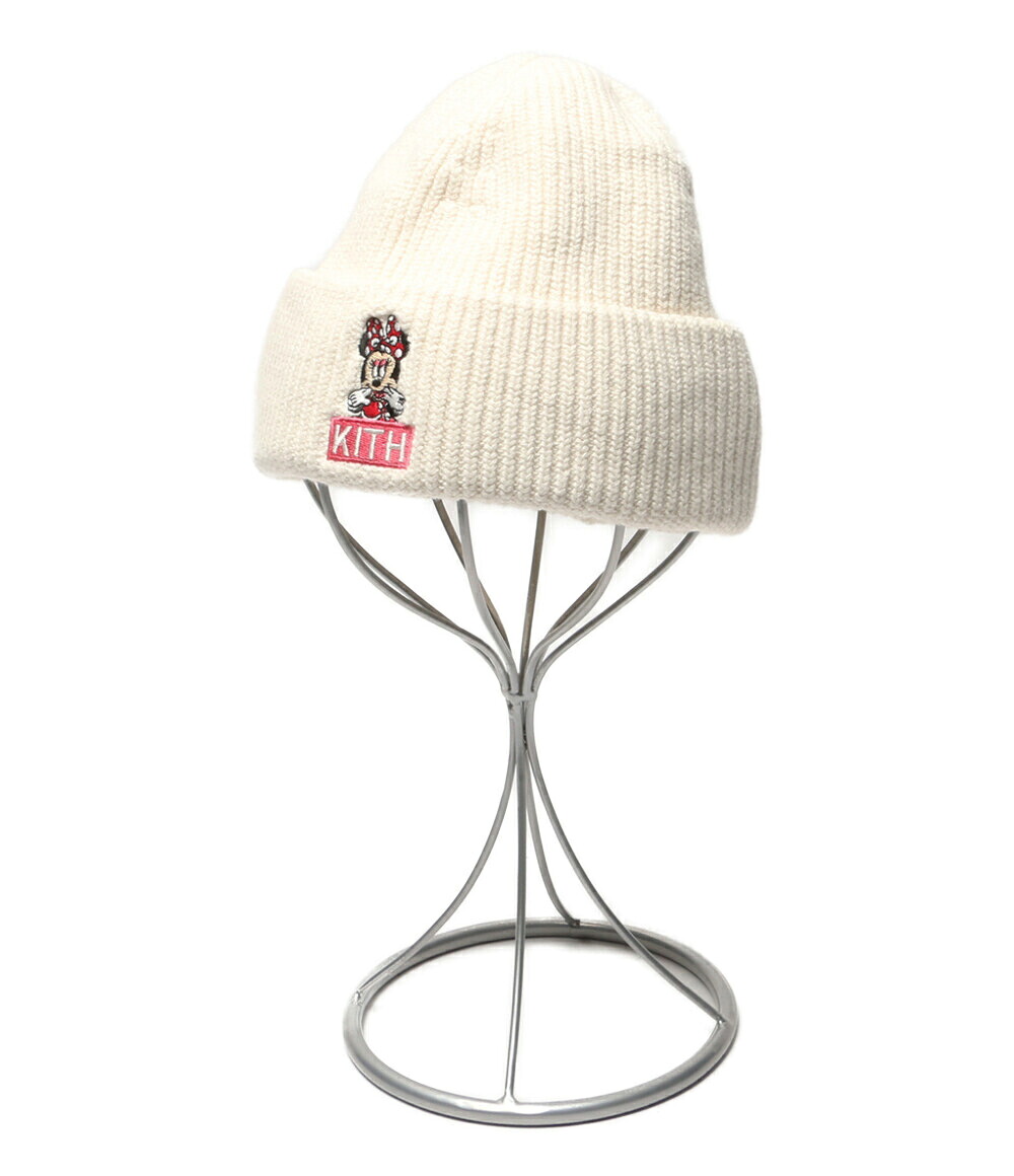 【中古】美品 キス ディズニー ニット帽 ミニービーニー レディース KITH × Disney