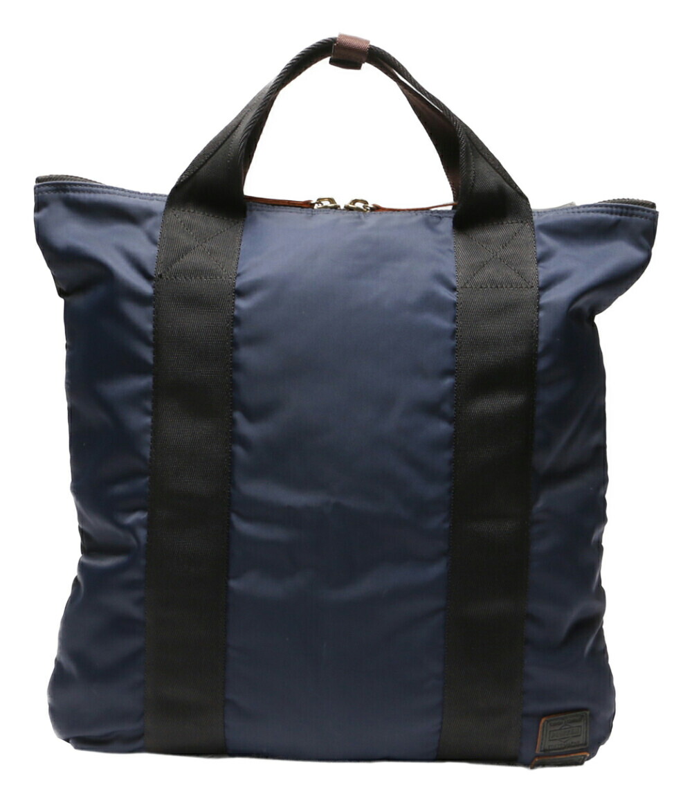 未使用品 PORTER × MARNI コラボ リュック 巾着 マルニ ポーター PORTER ポーター×マルニ PORTER×MARNI 総柄 巾着バッグ エンジ×ブルー