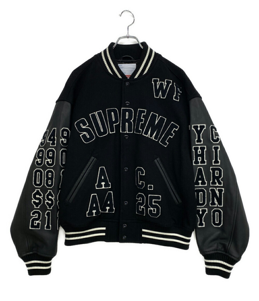 楽天市場】【中古】シュプリーム SUPREME Mesh Varsity Jacket