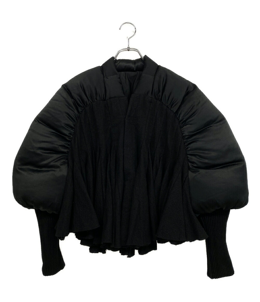 【中古】 リックオウエンス ジャケット ダウン切替 DUVETESSA CROPPED RO02C1781 レディース SIZE 38 Rick Owens