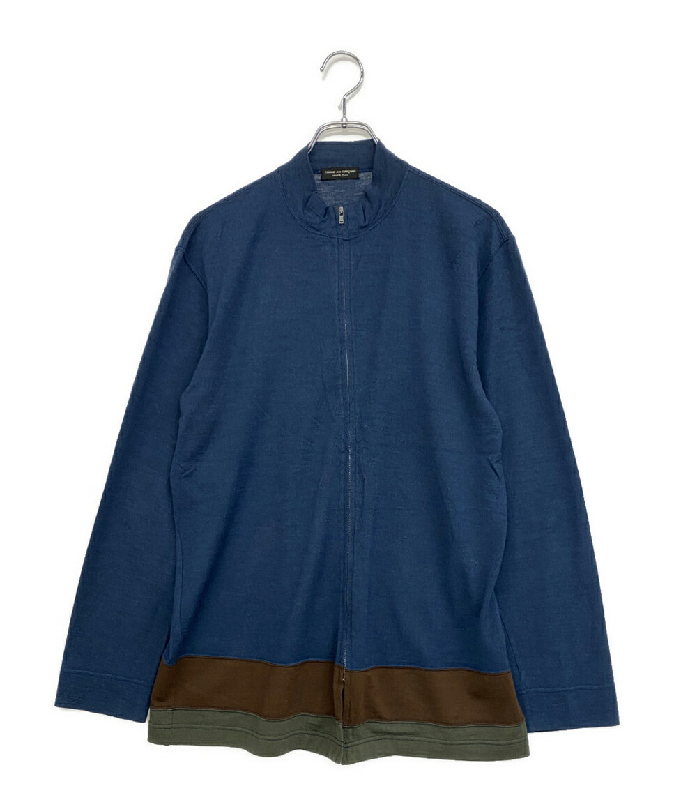 コムデギャルソン オムプリュス 2003 カーブ期 ハーフジップニット cdg COMME des GARCONS HOMME PLUS(コムデギャルソンオムプリュス) / 03AW