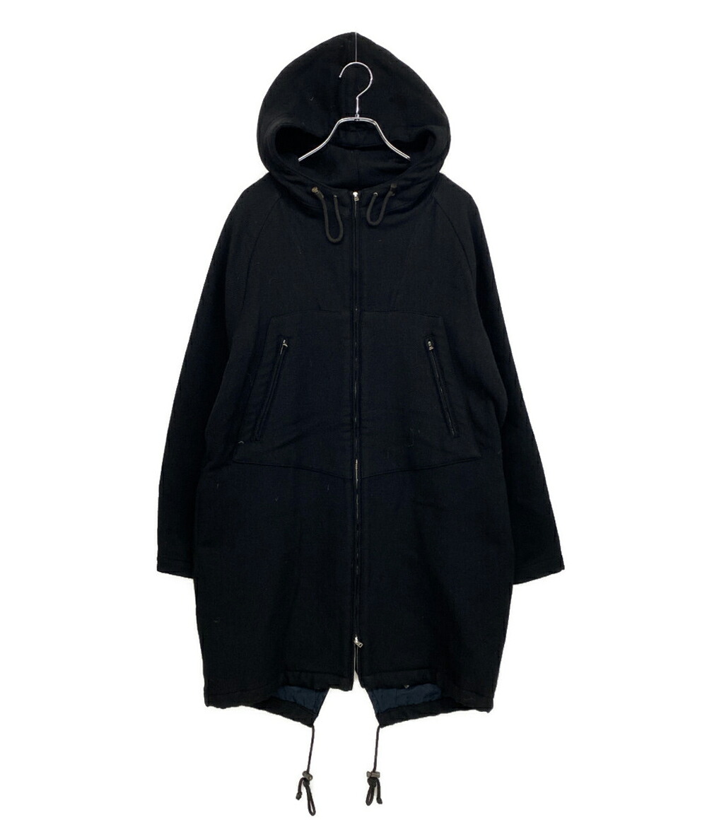 【中古】 マルニ コート ブラック ジップアップコート 13AW W13JKMA020U00TW571 メンズ SIZE 38 MARNI