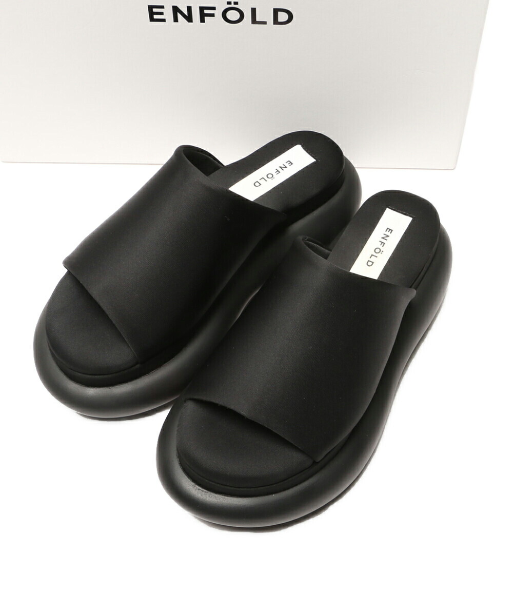 【中古】 エンフォルド サンダル Floating Sandals 300FS255-1270 レディース SIZE 36 ENFOLD｜Rehello by BOOKOFF