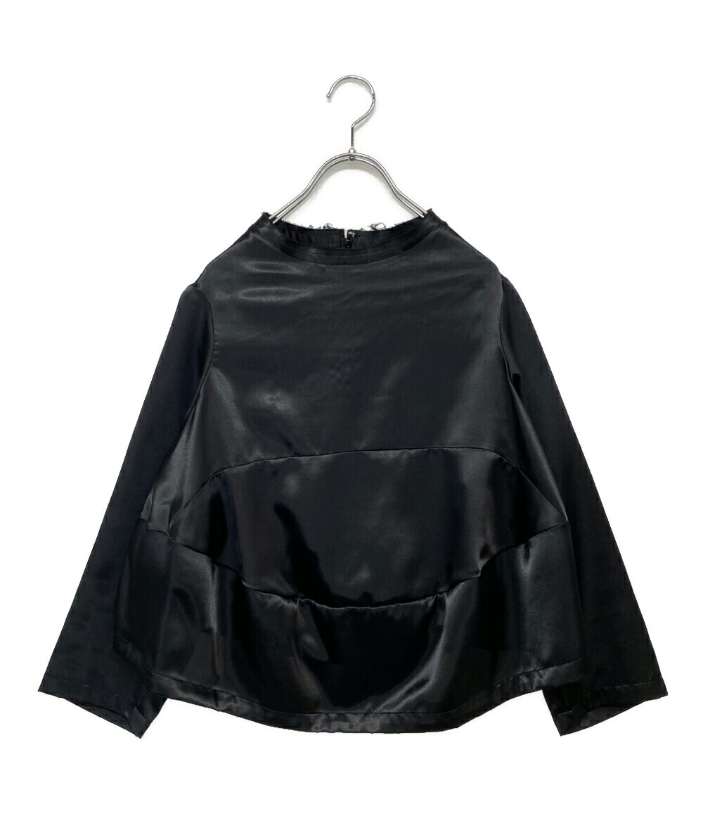 【中古】 コムデギャルソン エステルハイネックブラウス 23SS GK-B010 レディース SIZE S COMME des GARCONS