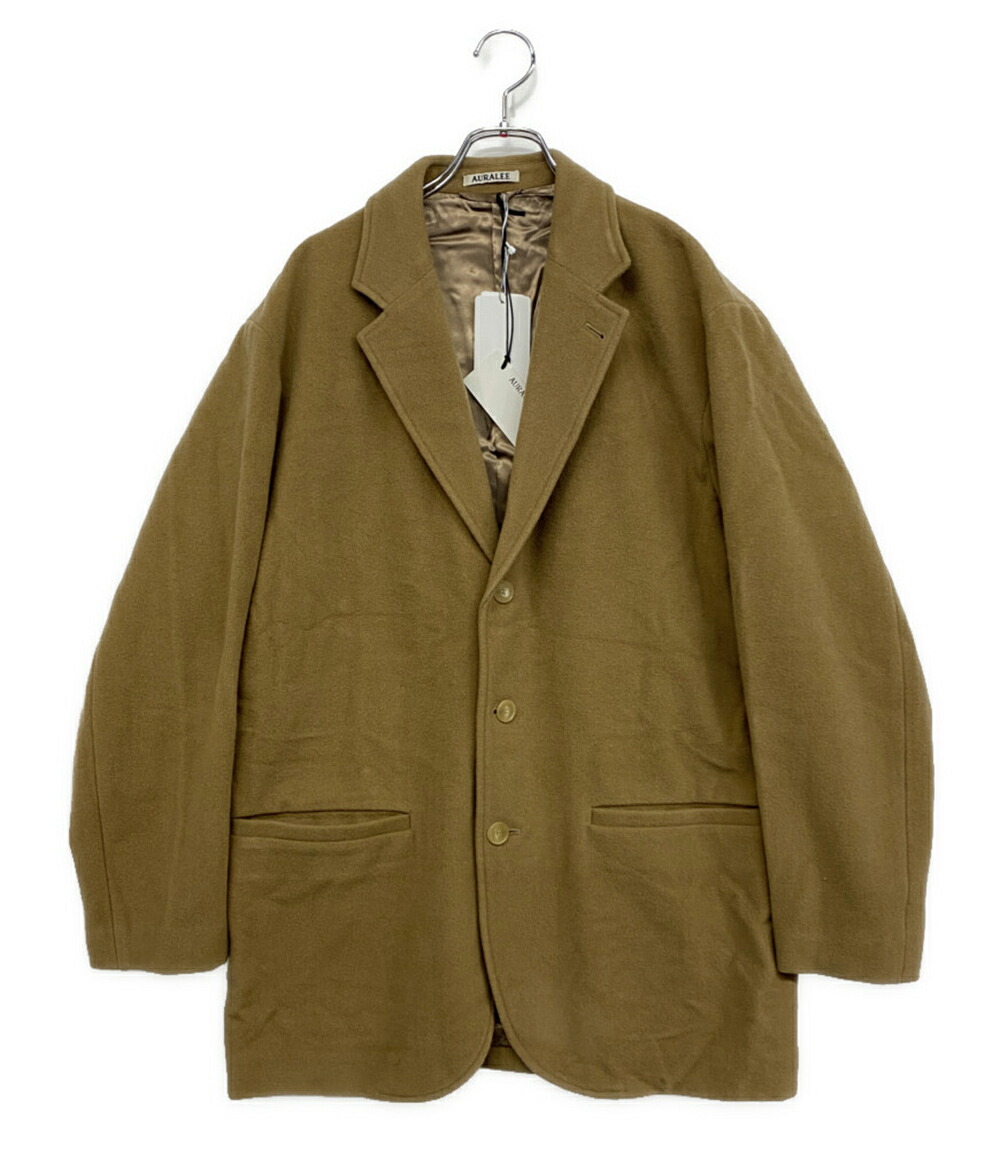 楽天市場】AURALEE オーラリー 20AW WOOL CASHMERE LAMINATE COAT