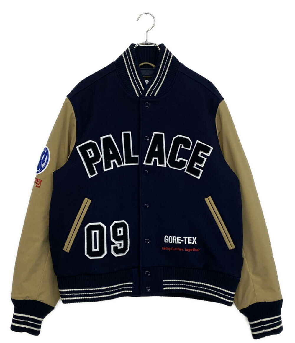 【中古】 パレス スタジャン GORE-TEX Going Further Varsity Jacket 150137 メンズ SIZE L PALACE