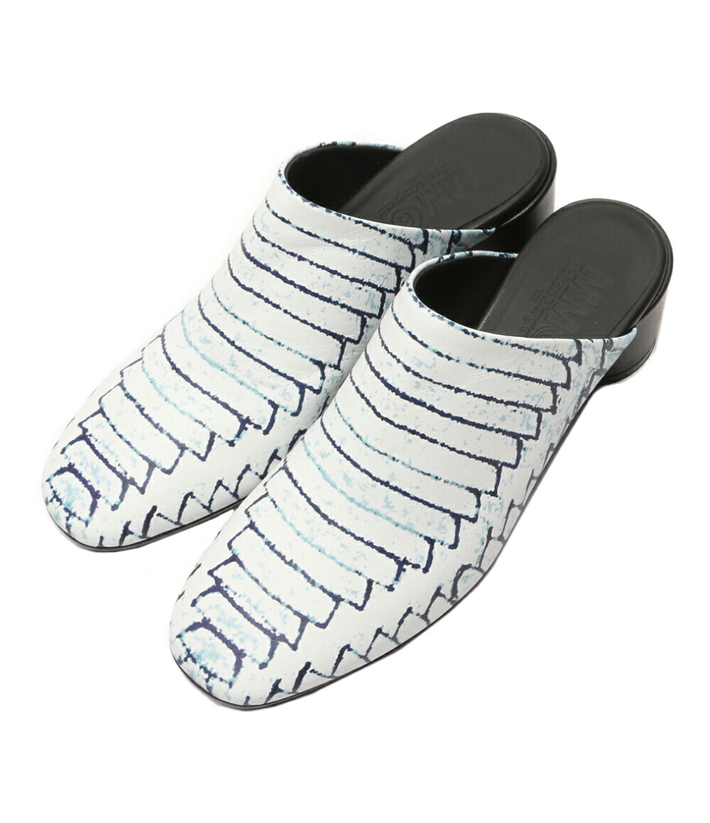 【中古】 エムエムシックス サンダル PRINTED MULES レディース SIZE 36 MM6