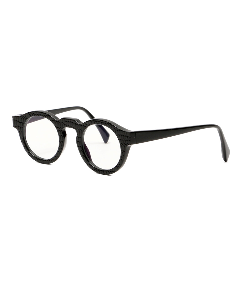 【中古】 万力 デュラン ラウンド 眼鏡 PAQUES 106-203 メンズ JACQUES DURAND
