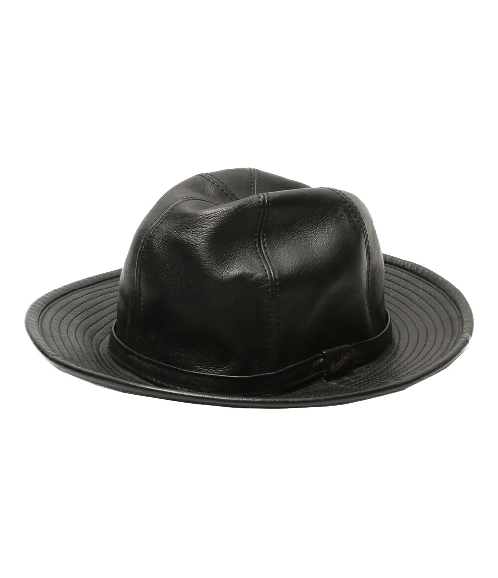 【中古】 ワイズ フォー メン ボルサリーノ Borsalino レザーハット メンズ SIZE 58 Y's for men