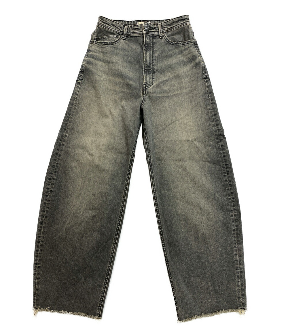 【中古】 ヤヌーク パンツ 24AW LAURA Curve Tapered レディース SIZE 26 YANUK