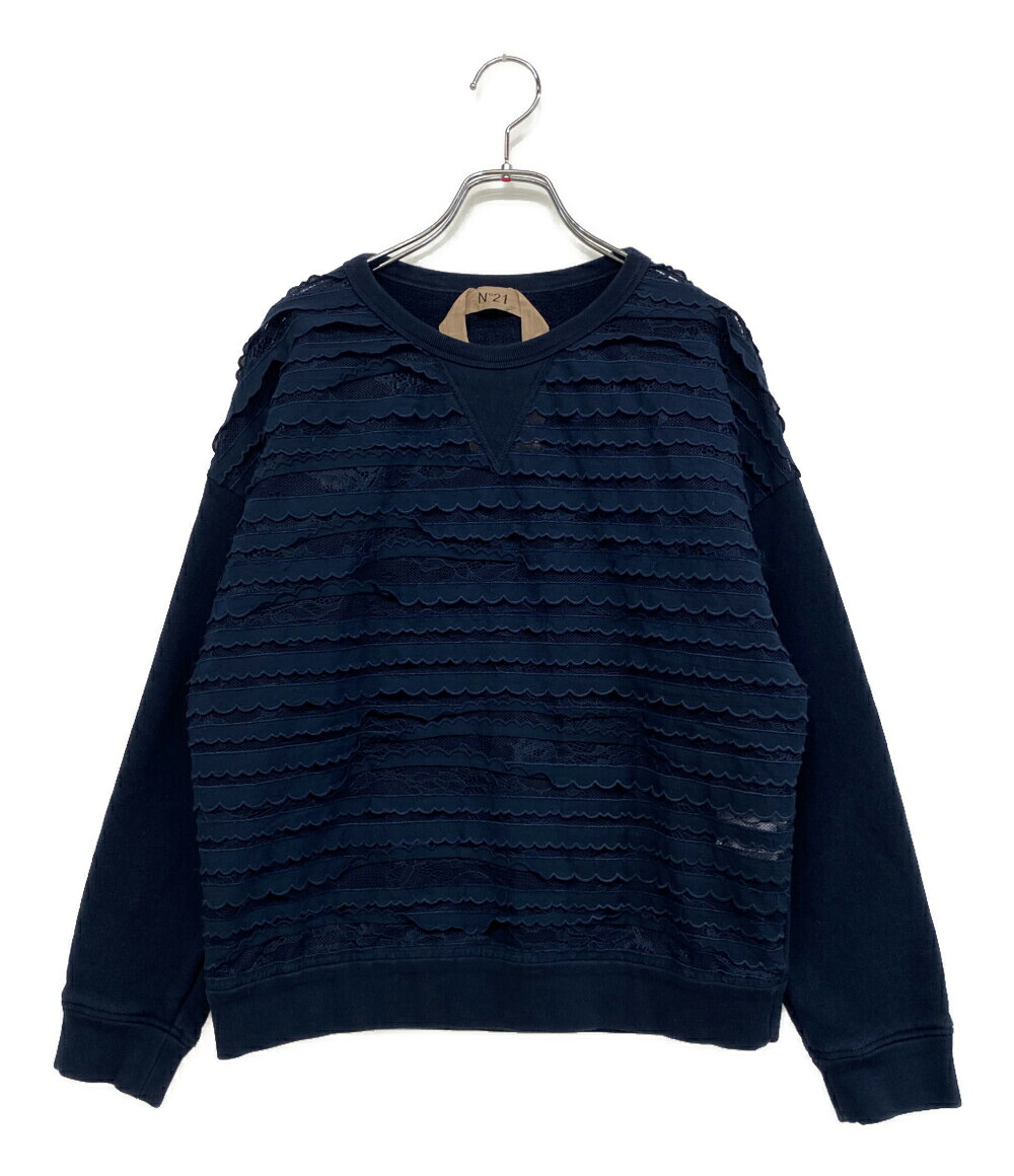 【中古】 ヌメロ ヴェントゥーノ スウェットシャツ レディース SIZE 36 N&deg;21｜Rehello by BOOKOFF