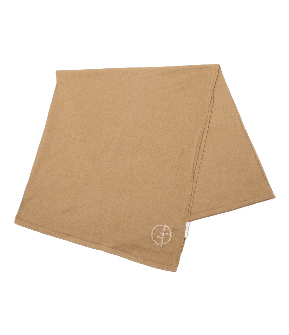 【中古】 ジョルジオアルマーニ ストール ストール ニット カシミヤシルク レディース GIORGIO ARMANI