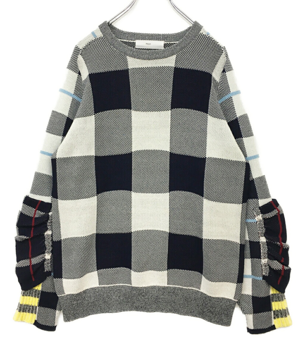 【中古】 トーガ ニット TP01-XN203 Check knit pullover 20SS メンズ SIZE 38 TOGA 20,020円