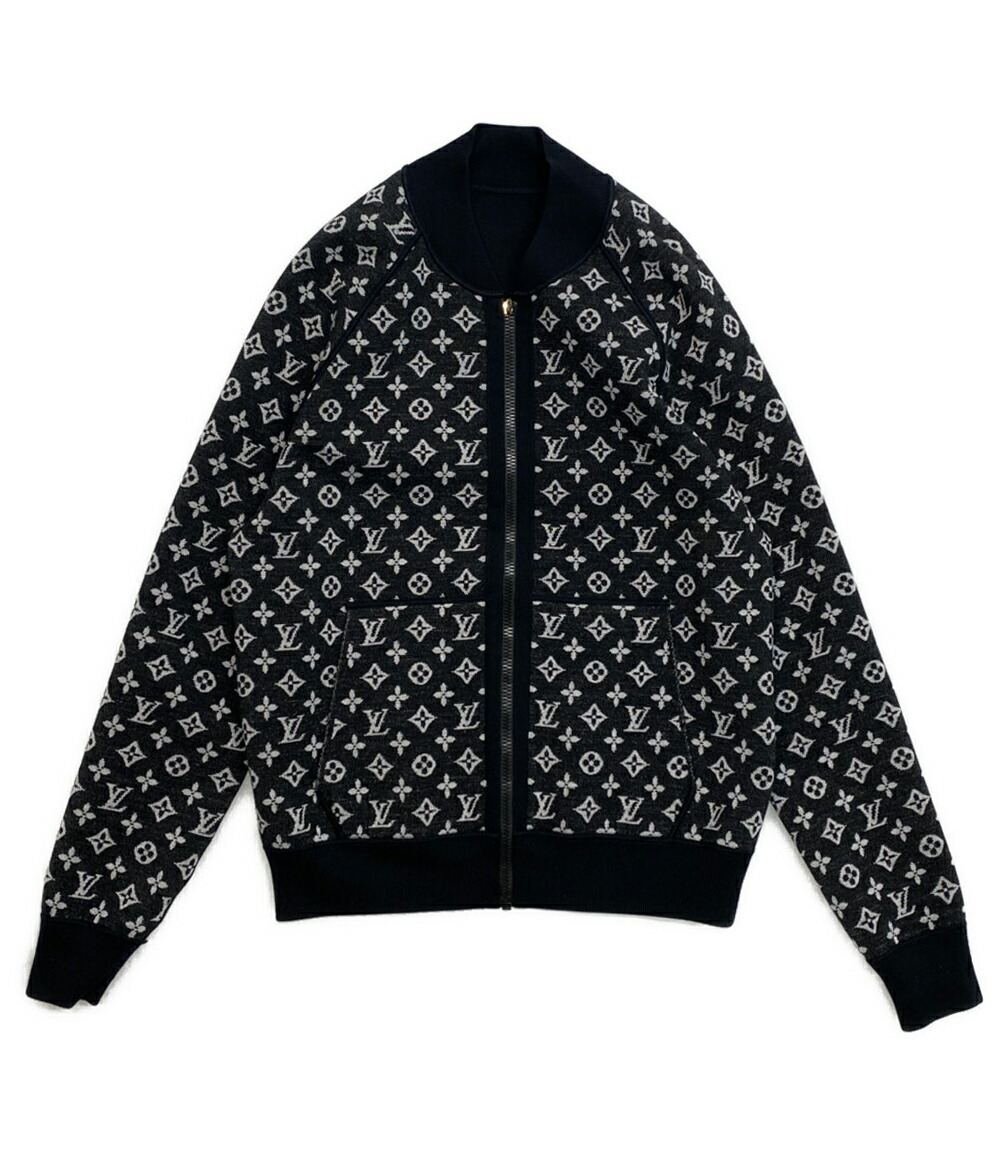 【中古】 ルイ・ヴィトン モノグラムトラックトップブルゾン 21AW レディース SIZE M LOUIS VUITTON