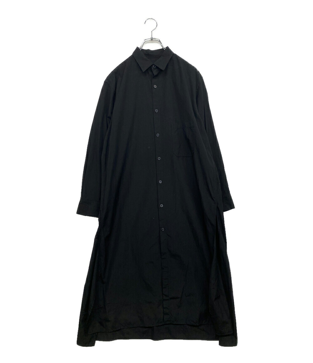 【中古】 ワイズ 長袖シャツ ブラック 21AW YX-B11-001 メンズ SIZE 1 Y's｜Rehello by BOOKOFF