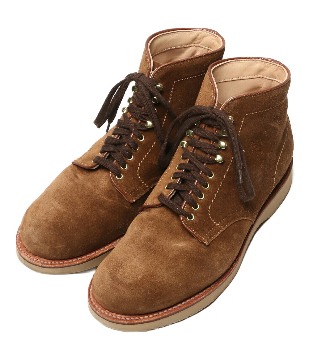 【中古】 オールデン ブーツ M2804H SNUFF SUEDE BOOT メンズ SIZE 8.5 ALDEN|Rehello by BOOKOFF