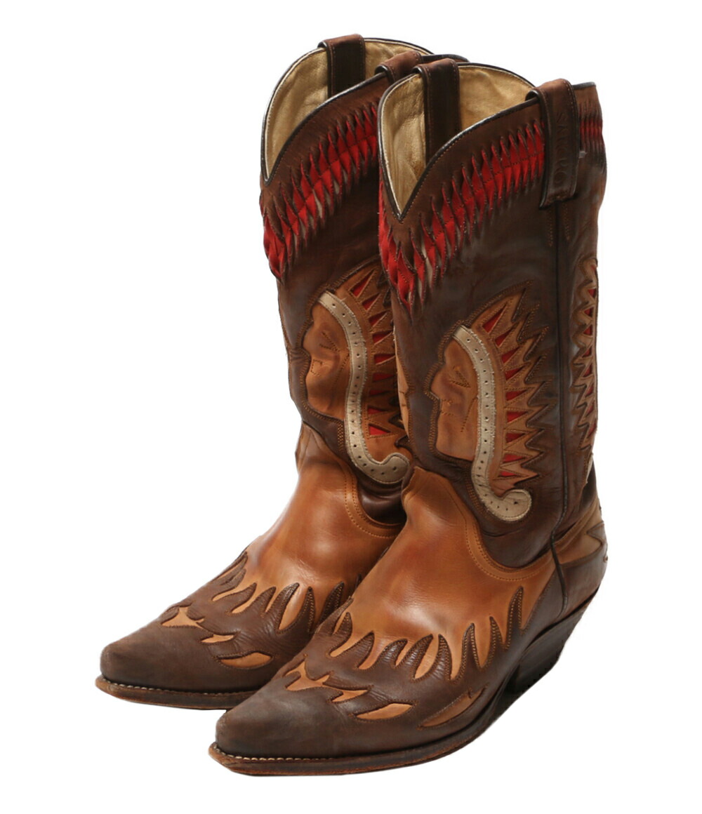 楽天市場】【中古】 CHAMULA (チャムラ) BOTIN CHARRO ウエスタン