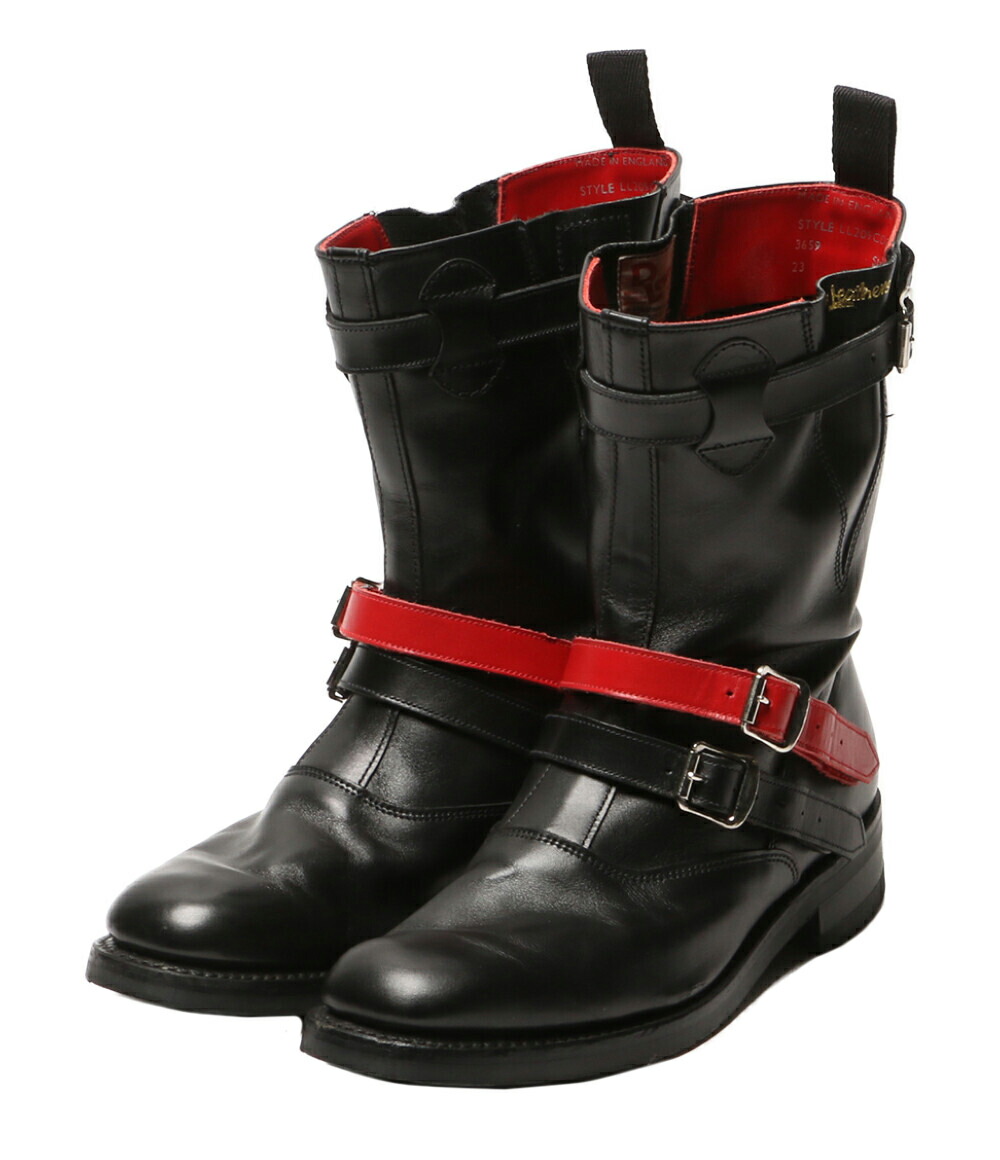 【中古】 コムデギャルソンオムプリュス ブーツ Lewis Leathers  Atlantic boots メンズ SIZE 7 COMME des GARCONS HOMME PLUS