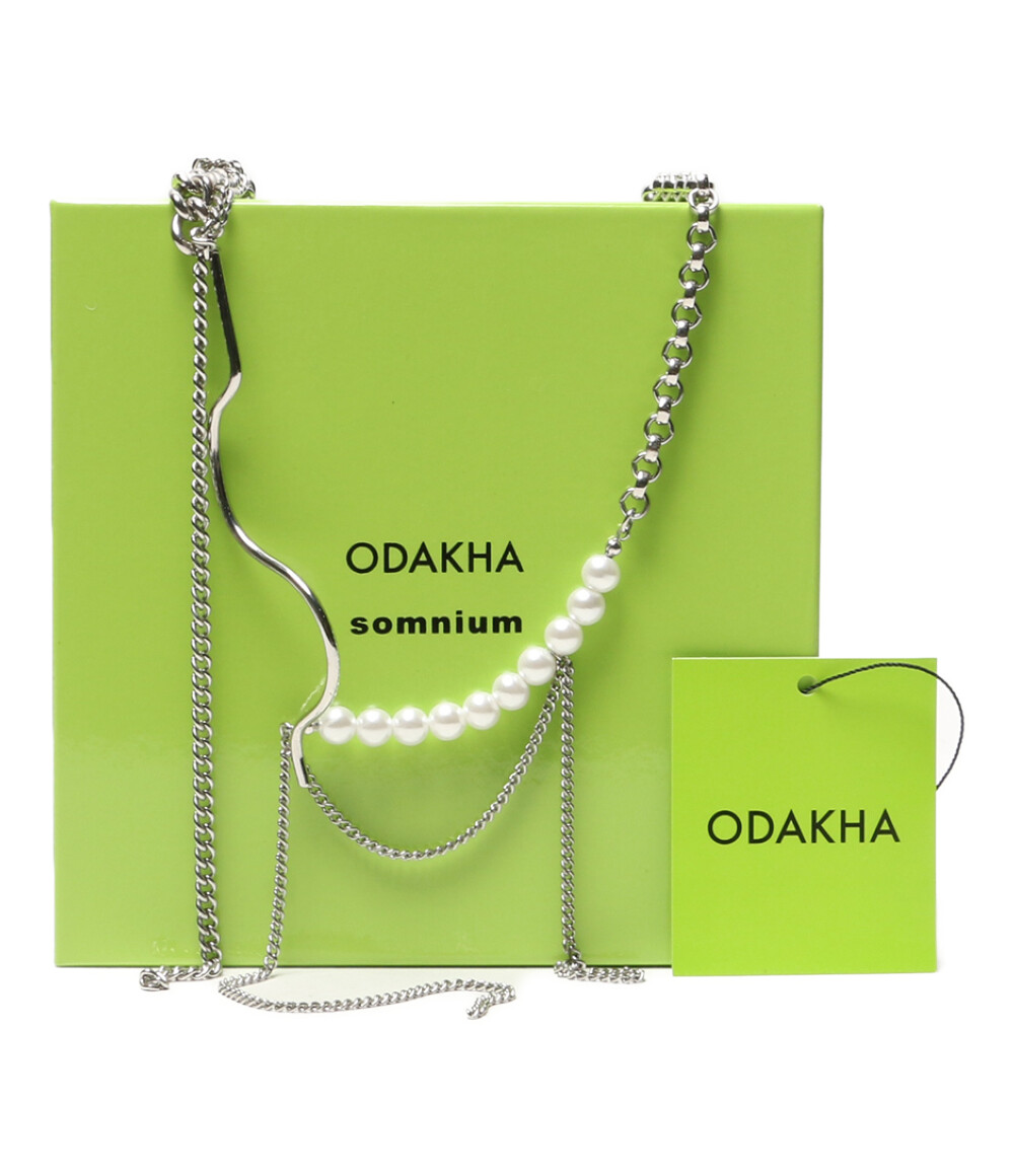 【中古】 オダカ ネックレス DRIPPING CHAINS NECKLACE 25AW レディース ODAKHA