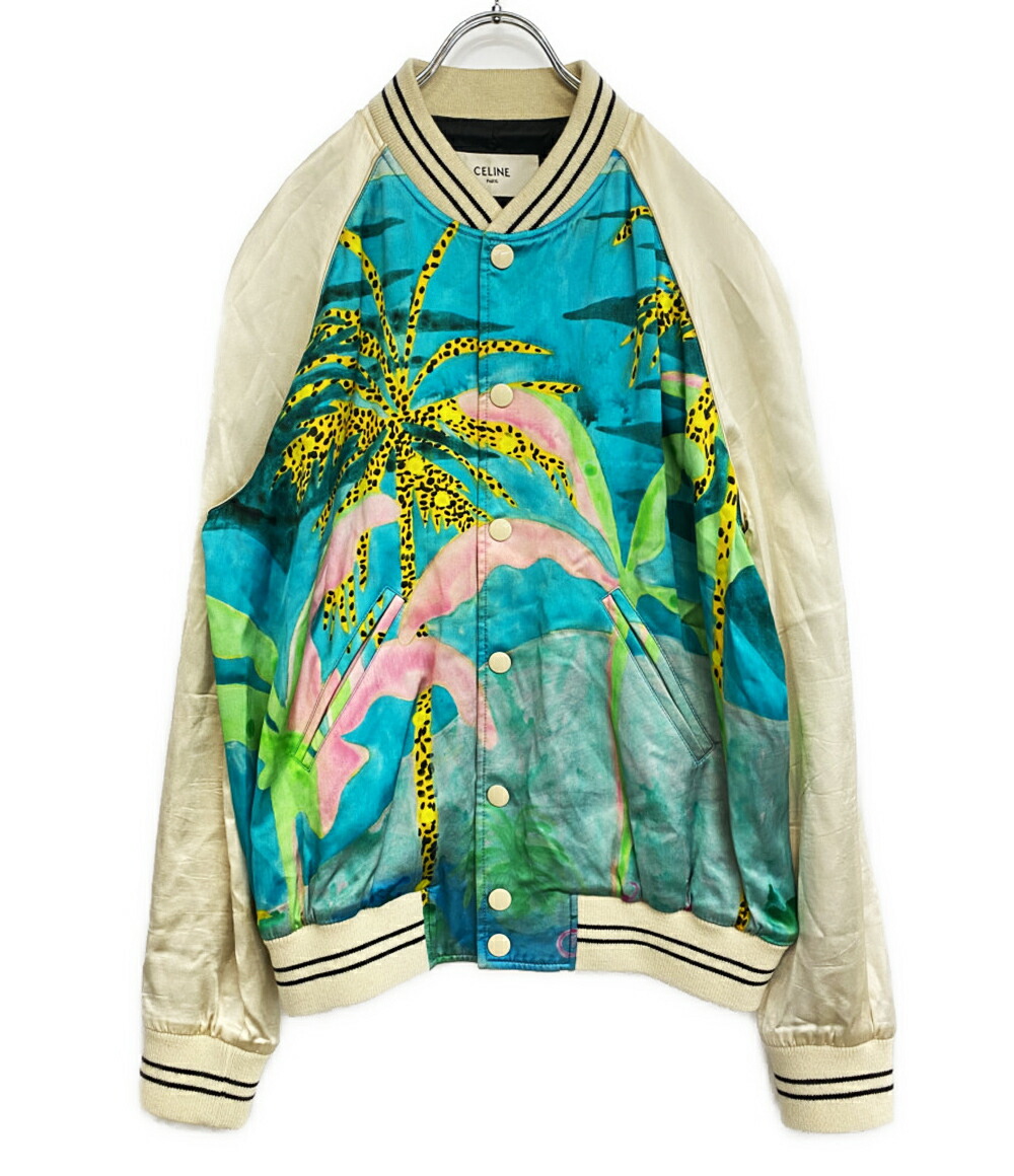 楽天市場】CELINE セリーヌ テーラード ジャケット 刺繍 ワッペン