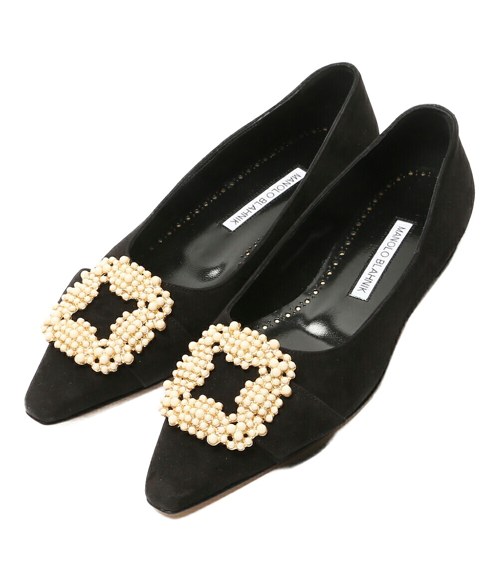 【中古】 マノロブラニク パンプス ハンギシ パール レディース SIZE 35 MANOLO BLAHNIK