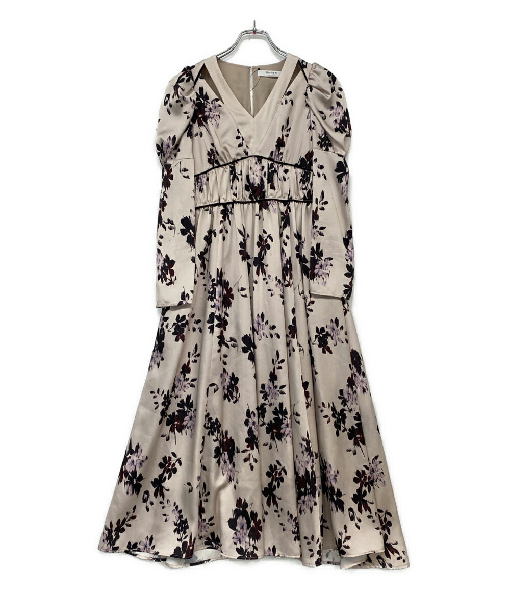 【中古】 ハーリップトゥ 長袖ワンピース Muse Floral Cut-Out Dress 1234305138 レディース SIZE S Her lip to