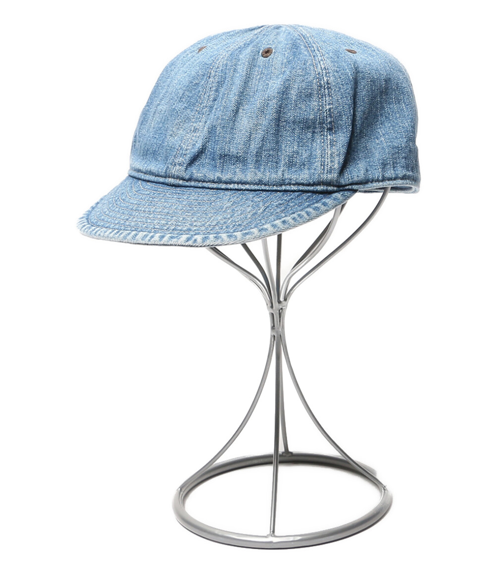 【中古】 ダブルアールエル キャップ DENIM SERVICE CAP MILITARY メンズ SIZE L RRL RALPH LAUREN