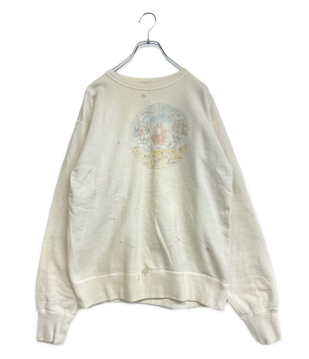 【中古】 セントマイケル スウェット CREW SWEAT SHIRT 21SS メンズ SIZE M SAINT MICHAEL|Rehello by BOOKOFF