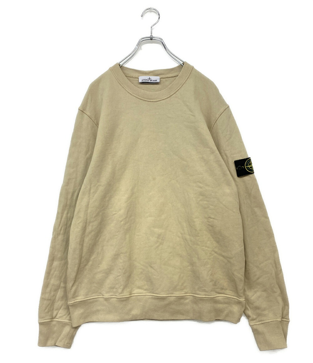 【中古】 ストーンアイランド スウェット ガーメントダイブラッシュドコットンスウェット 22AW メンズ SIZE XL STONE ISLAND