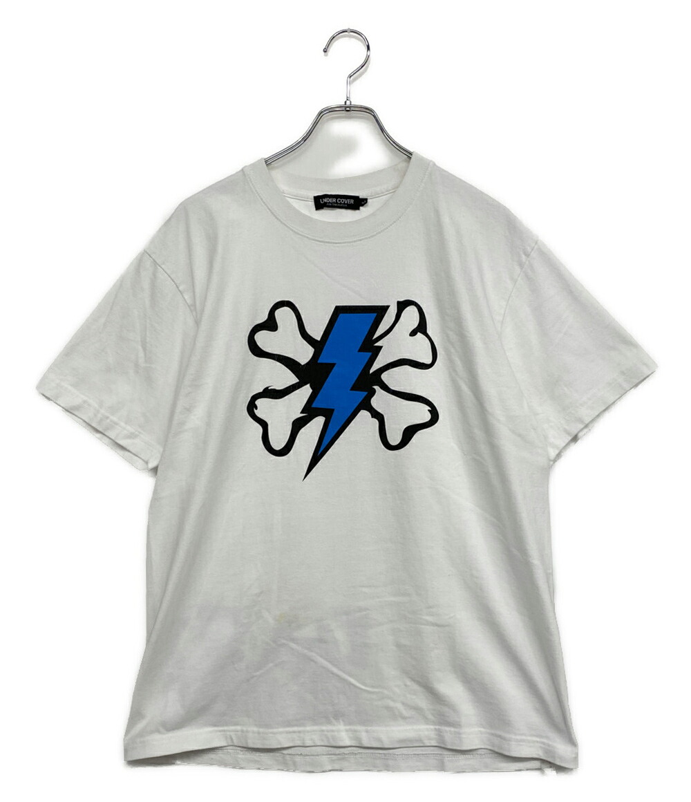 【中古】 アンダーカバー 半袖Tシャツ 復刻 サンダーボルトTEE メンズ SIZE L UNDERCOVER|Rehello by BOOKOFF