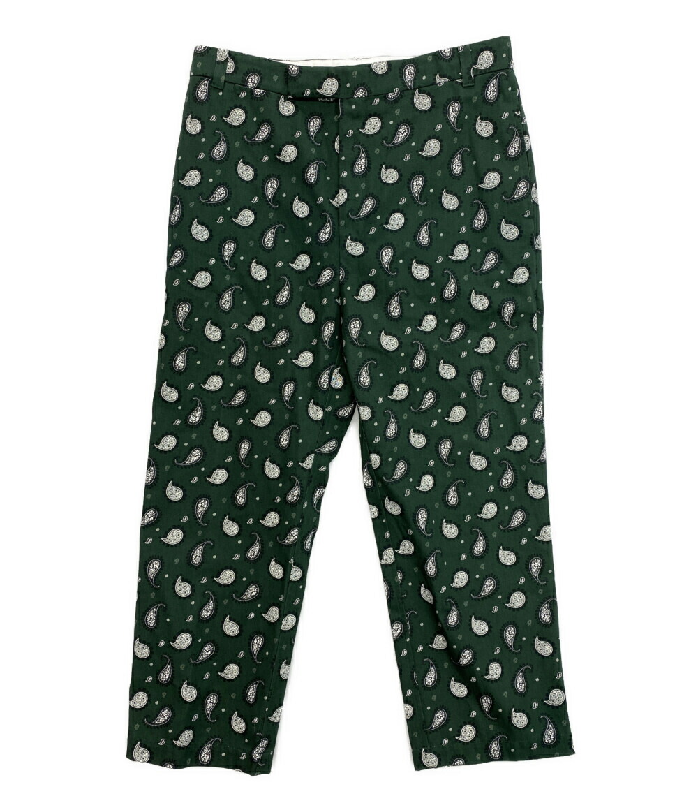 【中古】美品 トム赤銅色 ズボン下 コットンペイズリー  メンズ SIZE 2 THOM BROWNE