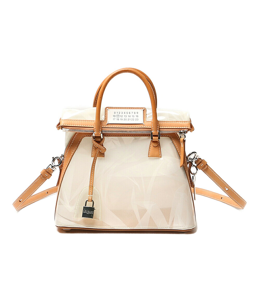 【中古】 メゾンマルジェラ 2wayハンドバッグ PVCクリアバッグ レディース Maison Margiela