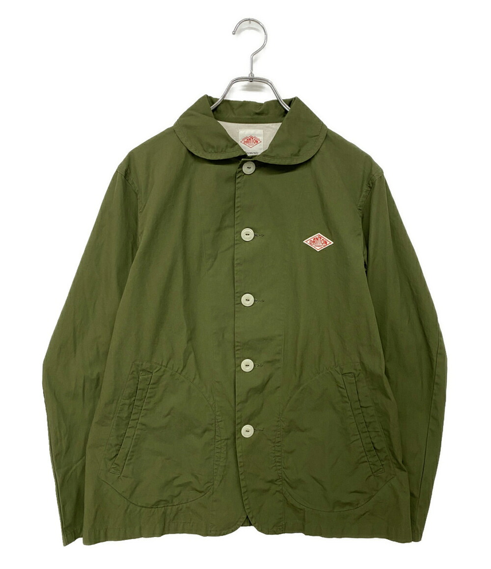【中古】 ダントン ジャケット モスグリーン系 EA-479 メンズ SIZE 38 DANTON