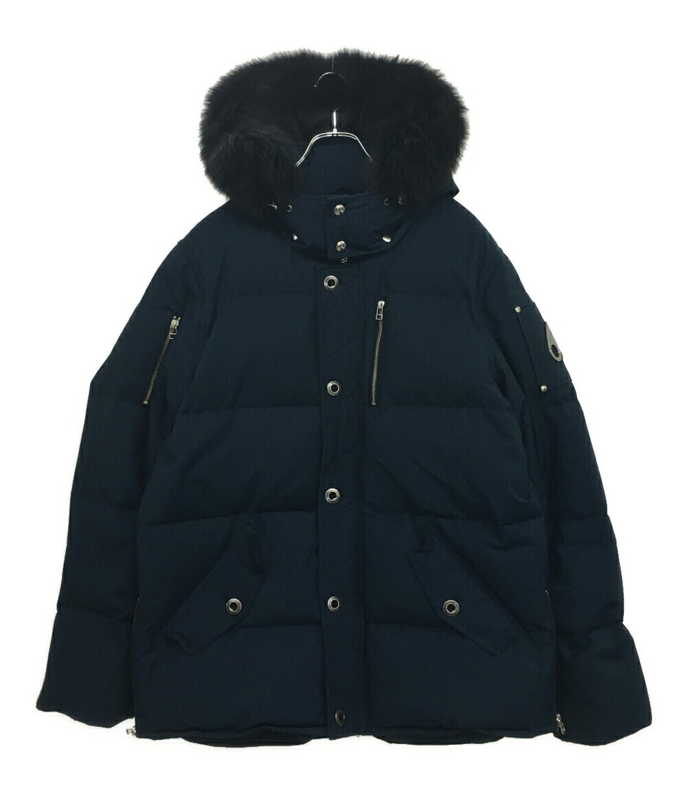 【中古】 ムースナックルズ ダウンジャケット ネイビー 20AU-MK2228M3Q メンズ SIZE XL MOOSE KNUCKLES|Rehello by BOOKOFF
