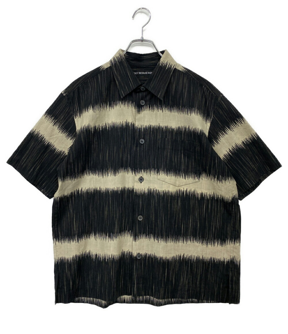 【中古】 イッセイミヤケ メン 半袖プルオーバー 毛はらい間借り人 19AW メンズ SIZE 2 ISSEY MIYAKE MEN