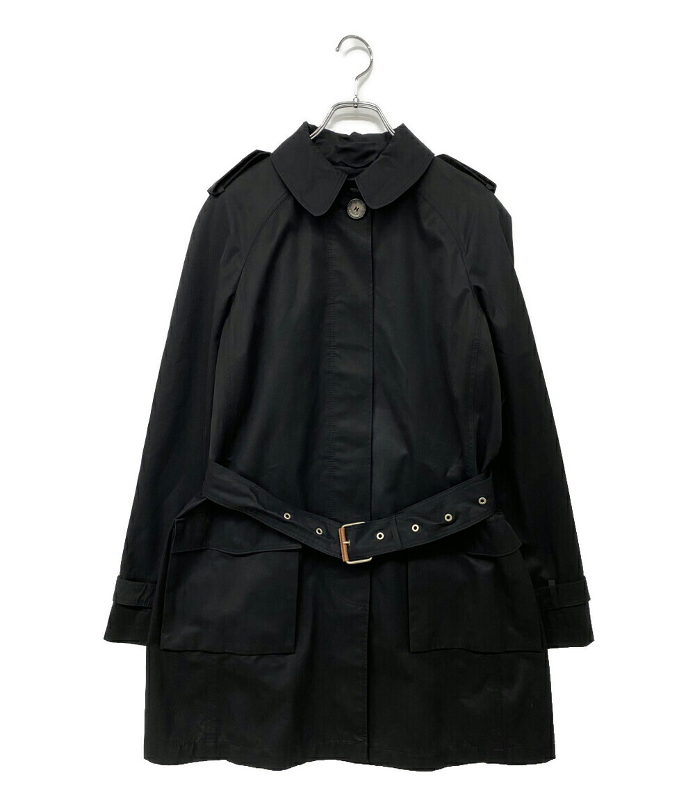 【中古】 マックスマーラウィークエンド スプリングコート ブラック 73136 レディース SIZE 44 MAX MARA Weekend