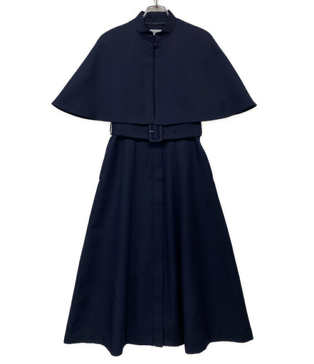 【中古】 アウディーレ ノースリーブワンピース Palace cape dress レディース SIZE S audire|Rehello by BOOKOFF