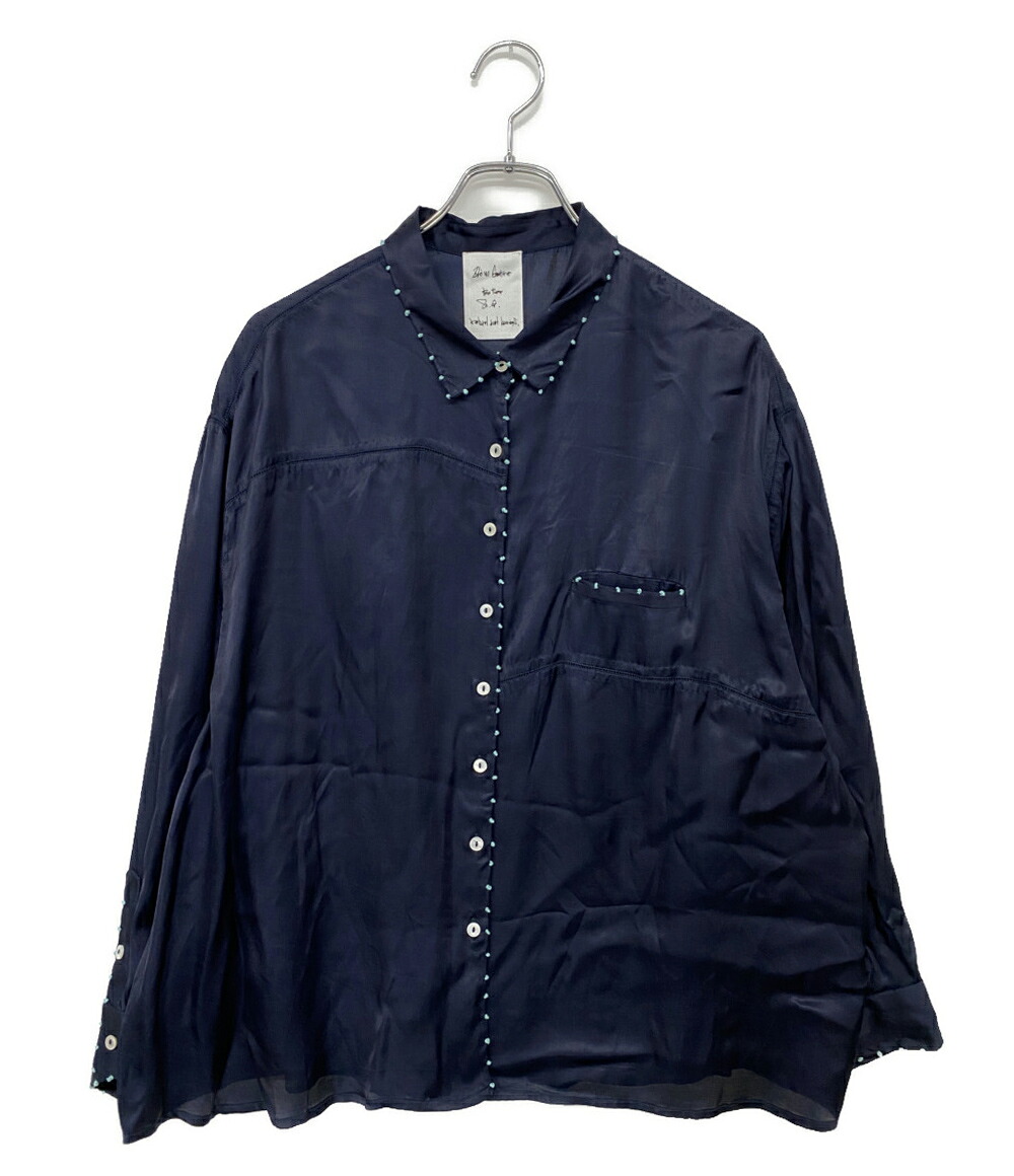 【中古】 ウィム ガゼット 長袖シャツ WGS1051204A0002 レディース SIZE F Whim Gazette 10,010円