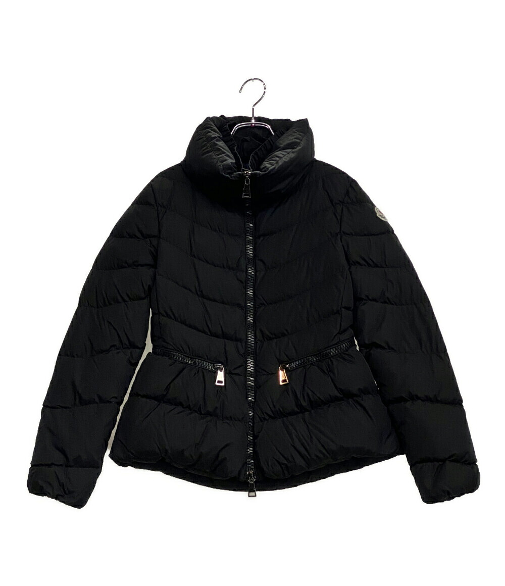 【中古】 モンクレール ダウンジャケット ブラック MIRIEL GIUBBOTTO レディース SIZE - MONCLER