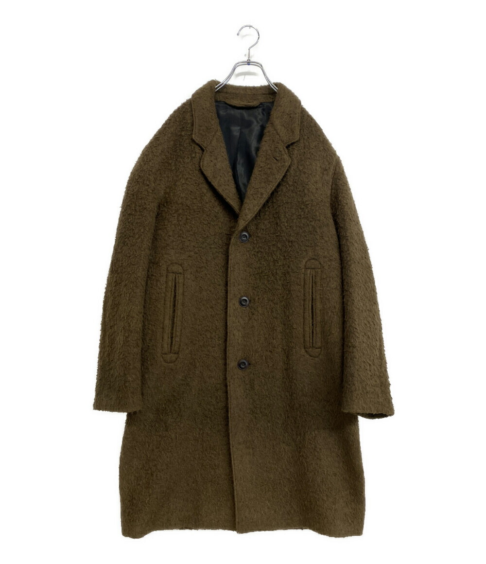 【中古】 ルメール チェスターフィールドコート アルパカウール メンズ SIZE 48 Lemaire