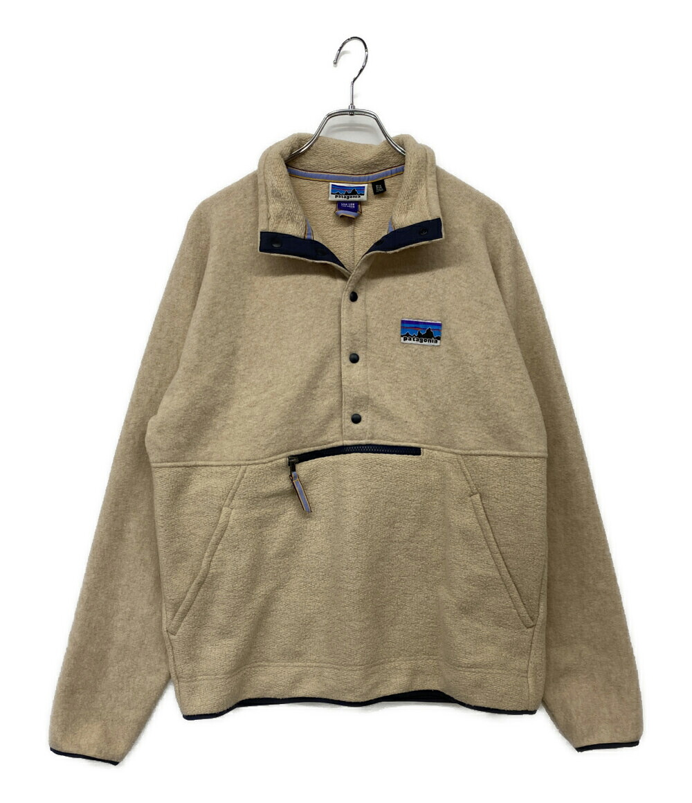 【中古】 パタゴニア フリースジャケット NATURAL BLEND SNAP-T メンズ SIZE M Patagonia