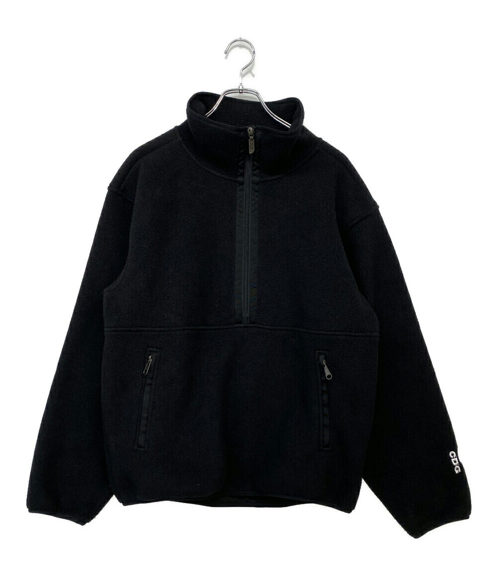 【中古】 シーディージー ザ 北の方人間の顔 フリースジャケット NA52423CD 黒いこと メンズ SIZE S CDG×THE NORTH FACE メンズファッション-コート・ジャケット