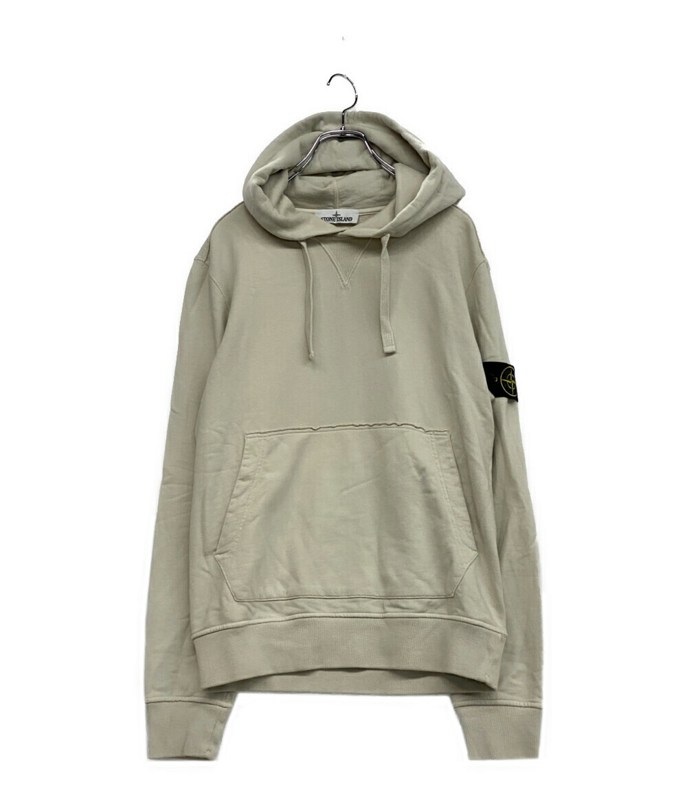 【中古】 ストーンアイランド パーカー GARMENT DYED HOODIE メンズ SIZE M STONE ISLAND