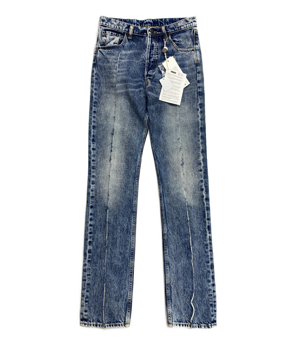 【中古】 メゾンマルジェラ 再構築スリムデニムパンツ 23ss レディース SIZE 38 Maison Margiela 1｜Rehello by BOOKOFF